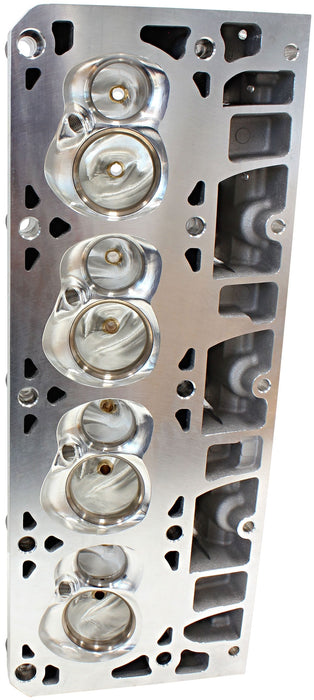 Aeroflow Performance 2.60" x 1.28" Intake Port, 1.47" x 1.64" Exhaust Port Bare GM LS3 4 Bolt 276cc CNC Ported Aluminium Cylinder Heads with 70cc Chamber ( Autofit