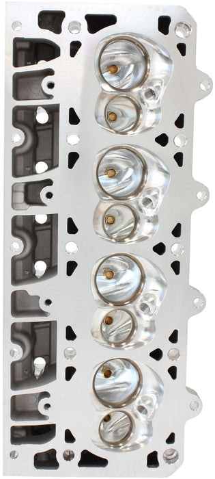 Aeroflow Performance 2.60" x 1.28" Intake Port, 1.47" x 1.64" Exhaust Port Bare GM LS3 6 Bolt 276cc CNC Ported Aluminium Cylinder Heads with 70cc Chamber ( Autofit