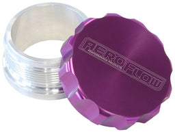 Aeroflow Performance 2" Billet Aluminium Weld-On Filler with Purple Cap AF460-32PUR Autofit