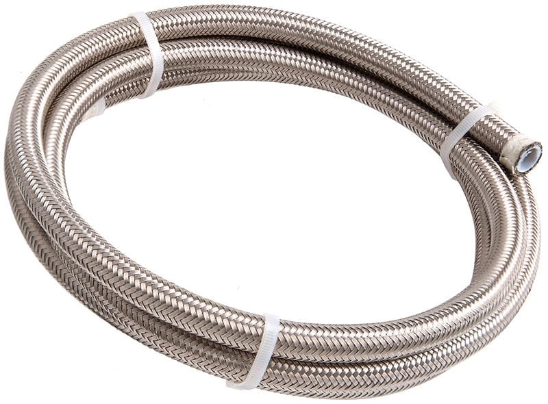 Aeroflow Performance 2 Metre Length 800 Series Nylon Stainless Steel Air Conditioning Hose #8 AF800-08-2M Autofit