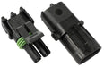 Aeroflow Performance 2 Pin Connector Suit 18-20 AWG To 14-16 AWG Wire Weatherpack Connector AF49-8502 Autofit