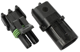 Aeroflow Performance 2 Pin Connector Suit 18-20 AWG To 14-16 AWG Wire Weatherpack Connector AF49-8502 Autofit