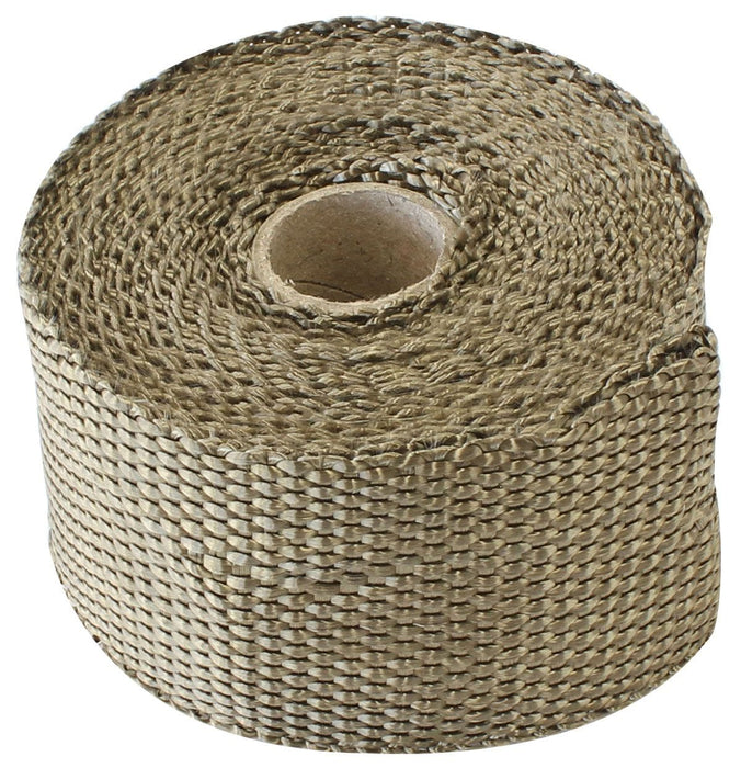 Aeroflow Performance 2" Wide, 15ft Length, Titanium Exhaust Insulation Wrap AF91-3011 Autofit