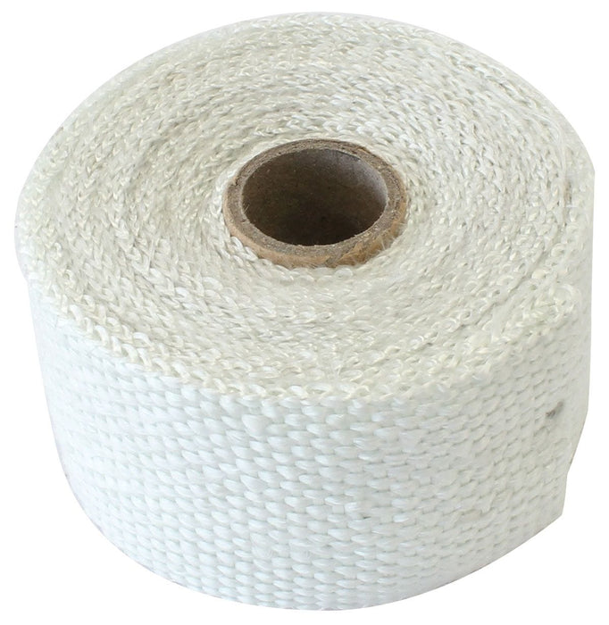 Aeroflow Performance 2" Wide, 15ft Length, White Exhaust Insulation Wrap AF91-3003 Autofit