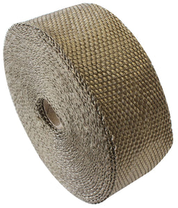Aeroflow Performance 2" Wide, 50ft Length, Titanium Exhaust Insulation Wrap AF91-3009 Autofit