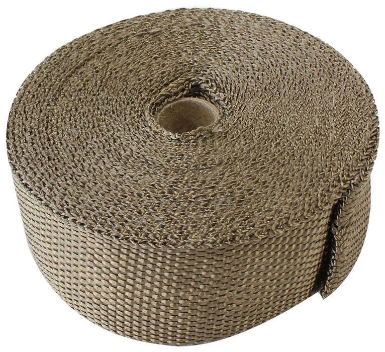 Aeroflow Performance 2" Wide, 50ft Length, Titanium Exhaust Insulation Wrap AF91-3009 Autofit