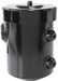Aeroflow Performance 2 x -12 and 1 x -6 ORB Ports. 4.5" (115mm) Width x 6.5" (165mm) Height Dry Sump / Breather Tank - Black AF77-1019BLK Autofit