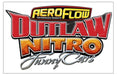 Aeroflow Performance 207mm x 125mm Aeroflow Outlaw Nitro Funny Car Sticker AF99-2003 Autofit