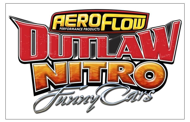 Aeroflow Performance 207mm x 125mm Aeroflow Outlaw Nitro Funny Car Sticker AF99-2003 Autofit