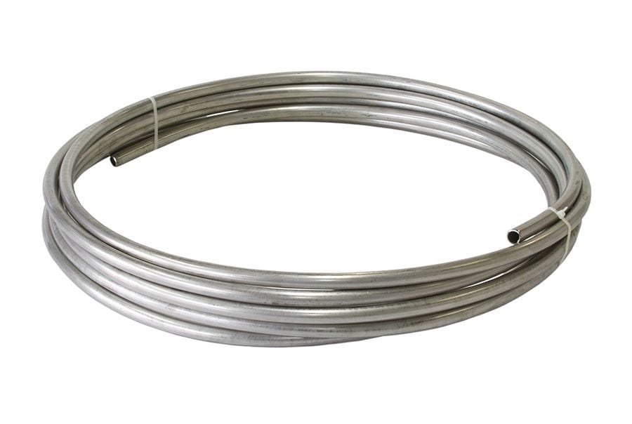 Aeroflow Performance 25ft (7.5m) Length Roll Stainless Steel Hard Line 1/4" (6.35mm) AF66-2998SS Autofit