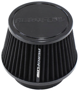 Aeroflow Performance 3-1/2" (90mm) High x 5.9" (150mm) Base O.D x 4.6" (117mm) Top O.D Universal 4" (102mm) Clamp-On Polyurethane Tapered Pod Filter AF2711-2510 Autofit