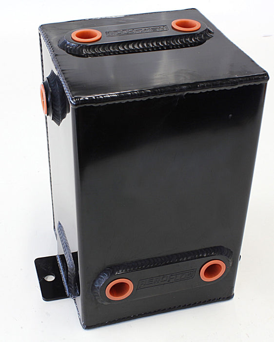 Aeroflow Performance 3.1L capacity, 5" L x 5" W x 8.25", Black finish Universal Fabricated Alloy Tank AF77-1012BLK Autofit