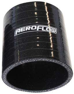 Aeroflow Performance 3" (76mm) Length. 3-Ply, 11/64"(4.5mm) Wall Thickness Gloss Black Straight Silicone Hose 3/4" (19mm) I.D AF9201-075 Autofit