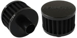 Aeroflow Performance 3" (76mm) O.D. x 2" (50.8mm) High, fits 1" (25.4mm) diameter grommet Black Push In Breather AF2271-1170 Autofit