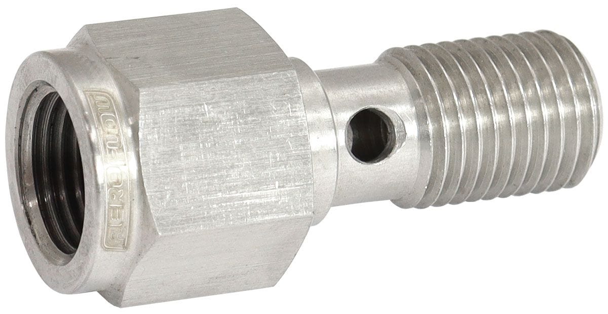 Aeroflow Performance 3/8-24" Banjo Bolt with 1/8" NPT Port 3/8-24" Banjo Bolt with 1/8" NPT Port AF300-03P Autofit