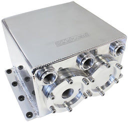 Aeroflow Performance 3.8 Litre, Use With AF49-1014 Fuel Pump Dual EFI Pump Surge Tank - Polished AF77-3244 Autofit
