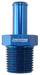 Aeroflow Performance 3/8" NPT to -10 100/450 series Hose, Blue Finish Male NPT to Straight AN Hose Barb AF841-06-10AN Autofit