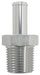 Aeroflow Performance 3/8" NPT to -10 100/450 series Hose, Silver Finish Male NPT to Straight AN Hose Barb AF841-06-10ANS Autofit