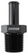Aeroflow Performance 3/8" NPT to -6 100/450 series Hose, Black Finish Male NPT to Straight AN Hose Barb AF841-06-06ANBLK Autofit
