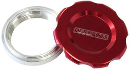 Aeroflow Performance 3" Female weld-on bung, includes Buna N & EPR O-rings. Red Cap Low Profile Billet Aluminium Filler Cap & Bung AF465-48R Autofit