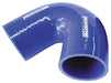 Aeroflow Performance 3-Ply, 4.5mm Wall Thickness, 100mm Leg Gloss Blue 135° Silicone Elbow Hose 1" (25mm) I.D AF9005-100 Autofit