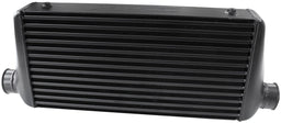 Aeroflow Performance 3" Slip On Inlet and Outlet with 4 M8x1.25mm Mounting Bosses 600x300x100mm Race Series Aluminium Intercooler, Black Powder Coated Finish AF90 Autofit