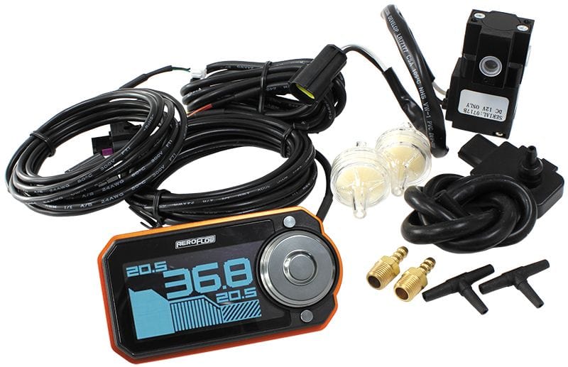 Aeroflow Performance 3-Stage Boost Settings with Over Boost Alert and AFR Display Digital Boost Controller Kit AF49-1061 Autofit