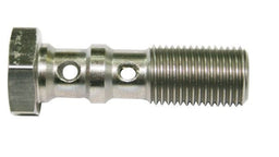 Aeroflow Performance 30mm Length Stainless Steel Double Banjo Bolt 7/16"-24 AF318-04 Autofit