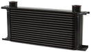 Aeroflow Performance 330mm L x 123mm H x 51mm D. -10 Female ORB Threads. 16 Row Universal Oil Cooler AF72-4016 Autofit