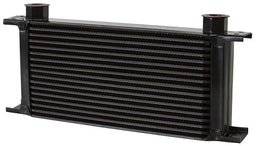 Aeroflow Performance 330mm L x 123mm H x 51mm D. -10 Female ORB Threads. 16 Row Universal Oil Cooler AF72-4016 Autofit