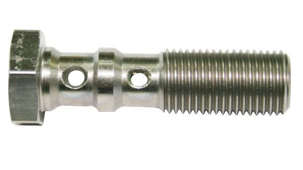 Aeroflow Performance 39mm Length Stainless Steel Double Banjo Bolt M12 x 1.25mm AF307-04L Autofit