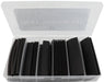 Aeroflow Performance 4-1/4 Inch Long, 2:1 Shrink Ratio Black Heat Shrink 61 Piece Kit AF49-8990BLK Autofit