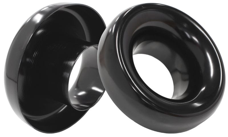 Aeroflow Performance 4" Mount x 6" O. D, Suit Turbo Or Intake Pipe Intake Bellmouth - Black AF64-4071BLK Autofit