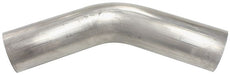 Aeroflow Performance 4" O.D, .065" Wall, 6" Leg Stainless Steel 45° Mandrel Bend AF9502-4000 Autofit