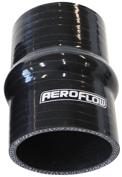 Aeroflow Performance 4-Ply, 5.3mm Wall Thickness, 100mm Length Gloss Black Silicone Hump Hose 2" (51mm) I.D AF9211-200 Autofit