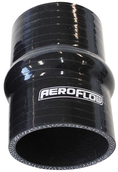 Aeroflow Performance 4-Ply, 5.3mm Wall Thickness, 100mm Length Gloss Black Silicone Hump Hose 3-1/4" (82mm) I.D AF9211-325 Autofit