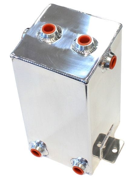 Aeroflow Performance 4L capacity, 5" L x 5" W x 10.5", Polished finish Universal Fabricated Alloy Tank AF77-1013 Autofit