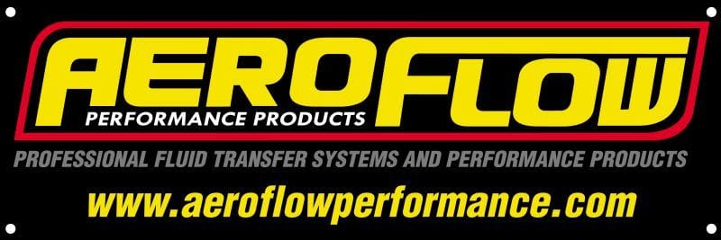 Aeroflow Performance 4m x 1m Aeroflow Banner AF99-2030 Autofit