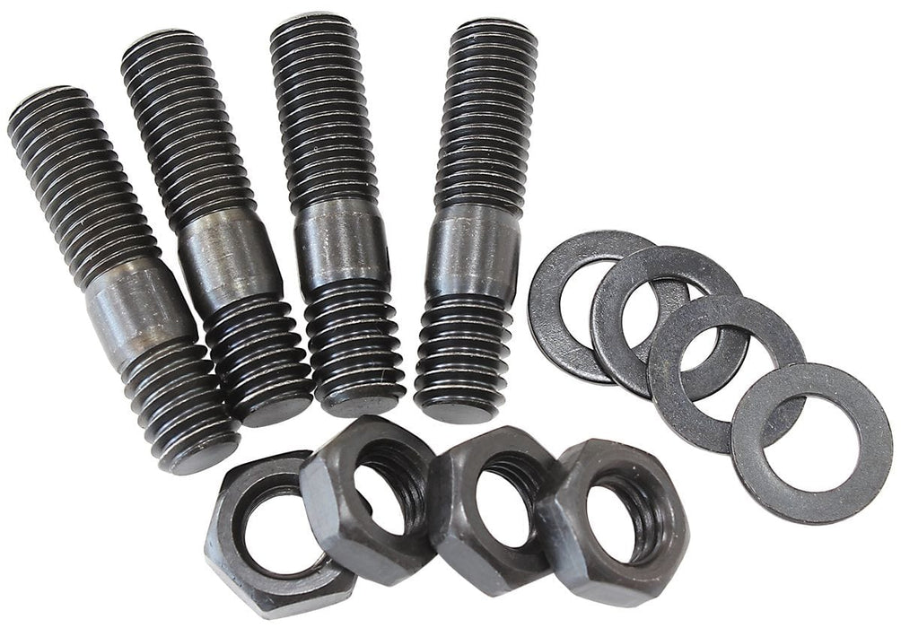 Aeroflow Performance 5-1/16" x 1-3/8" OAL, Black Finish Carburettor Stud Kit AF55-1008BLK Autofit