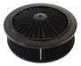 Aeroflow Performance 5-1/8" Neck, Washable Cotton Element 9" x 2-3/4" Air Filter Assembly, Black AF2251-3150 Autofit