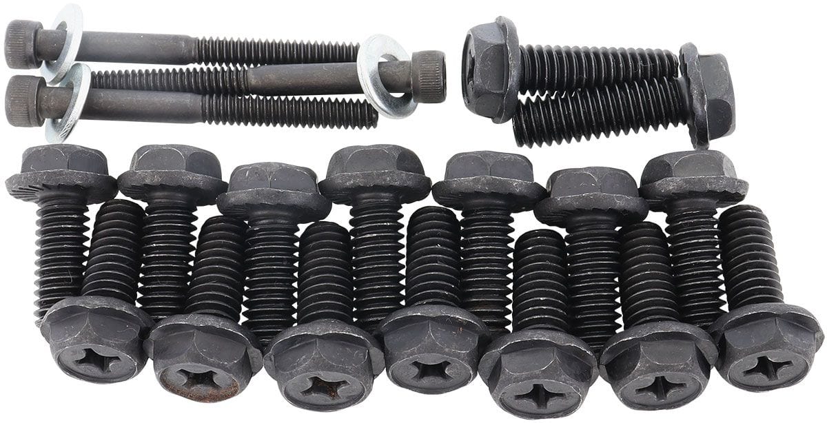 Aeroflow Performance 5/16-18" Steel Bolts, Pack of 14. Transmission Oil Pan Bolt Kit AF82-2070 Autofit