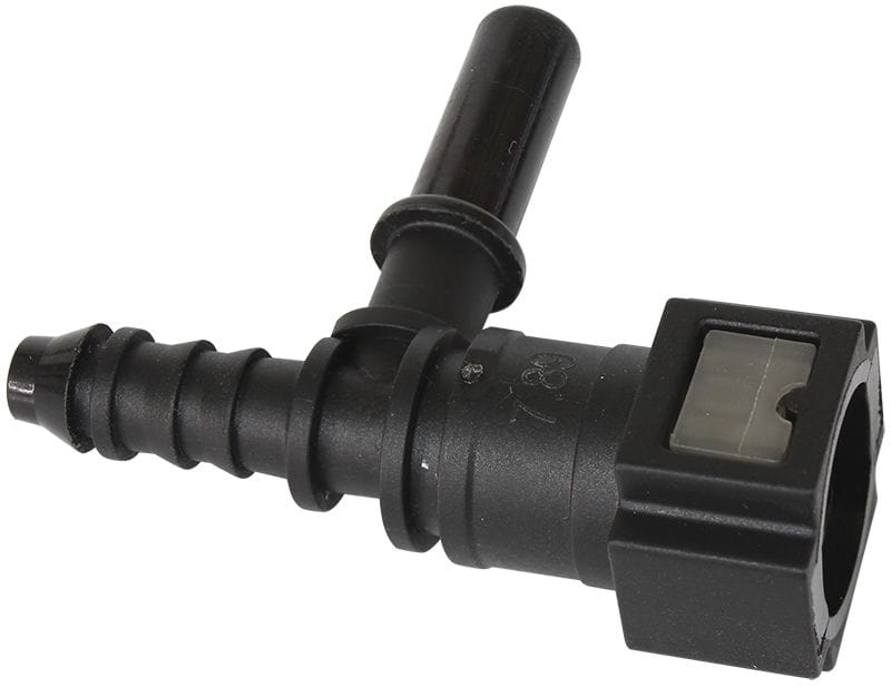 Aeroflow Performance 5/16" Male Barb To 5/16" EFI Push-On Barb With 5/16" EFI Push-On Barb Straight Push On EFI Fitting AF49-7003 Autofit