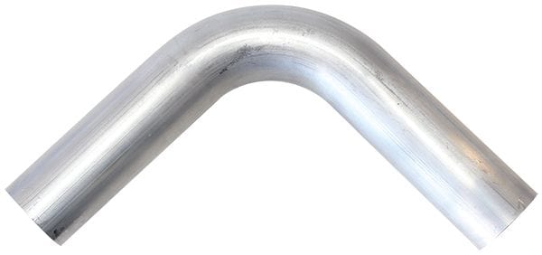 Aeroflow Performance 5/64" (2.03mm) Wall. 5-1/2" (140mm) Leg 90° Aluminium Mandrel Bend 5" (127mm) Dia AF8603-500 Autofit