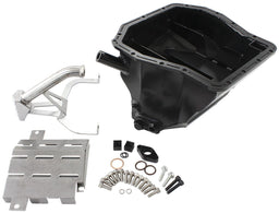 Aeroflow Performance 5.75L Capacity with Baffle, Mounting Hardware & Oil Pickup Fabricated Race Oil Pan suit Subaru WRX/STi EJ20, EJ25 AF82-2019 Autofit