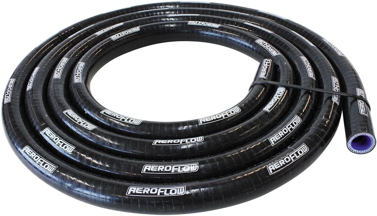 Aeroflow Performance 5ft. (1.5 metre) Length Gloss Black Reinforced Silicone Heater Hose 3/4" (19mm) I.D AF9255-075-5 Autofit