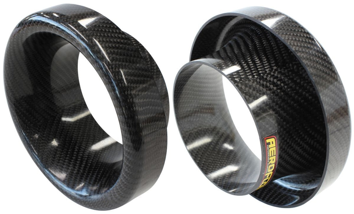 Aeroflow Performance 6" (152.4mm) O.D. Suit Turbo or Intake Pipe Carbon Fibre 4" (101mm) Bellmouth AF64-4971 Autofit