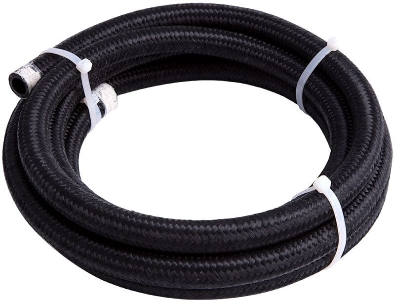 Aeroflow Performance 6 Metre Length 450 Series Black Braided Light Weight Hose -4AN AF450-04-6M Autofit