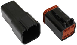 Aeroflow Performance 6 Pin Connector Suit 14 AWG Wire WeatherTight Connector AF49-9006 Autofit