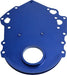 Aeroflow Performance 6061-T6 CNC Machined Aluminium Ford 302-351 Cleveland Billet Timing Cover - Blue Finish AF64-2019 Autofit