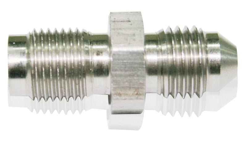 Aeroflow Performance 7/16"-24 SAE. Suit Garrett GT Style Turbo Oil Feed Male Inverted Flare Fitting (Short) AF341-04 Autofit